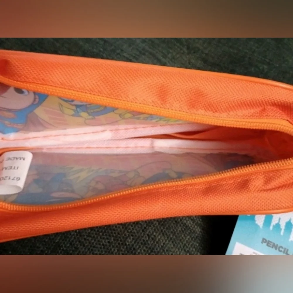 DC Super Friends Pencil Zipper Pouch Travel Carry Case School Supplies